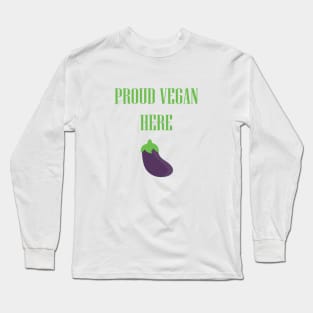 Proud Vegan Long Sleeve T-Shirt